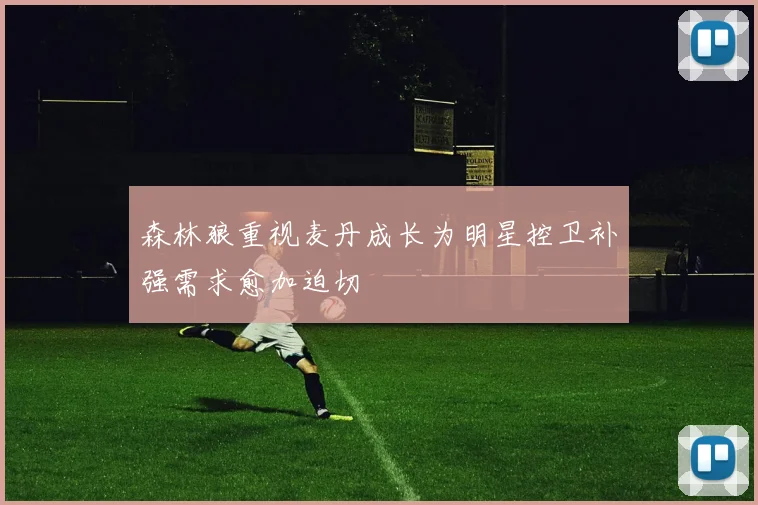 森林狼重视麦丹成长为明星控卫补强需求愈加迫切